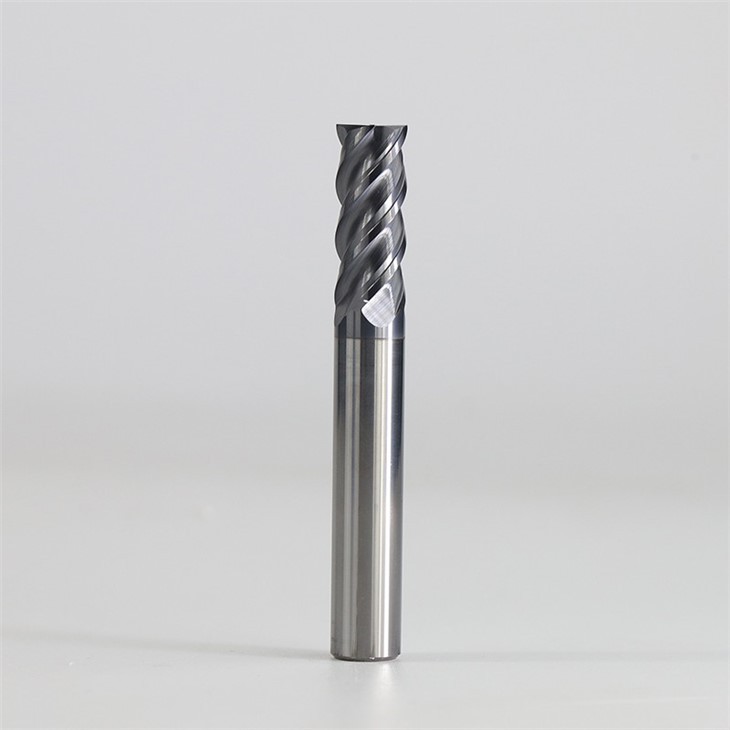 4 Flute Solid Carbide End Mill